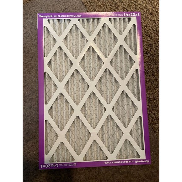 New Honeywell allergen electrostatic 14x20x1 MERV 12 Air Filter 4-Pack 13000 - Picture 5 of 6